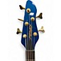 Used Peavey DYNA-BASS 5 STRING Blue Electric Bass Guitar