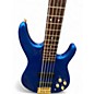 Used Peavey DYNA-BASS 5 STRING Blue Electric Bass Guitar