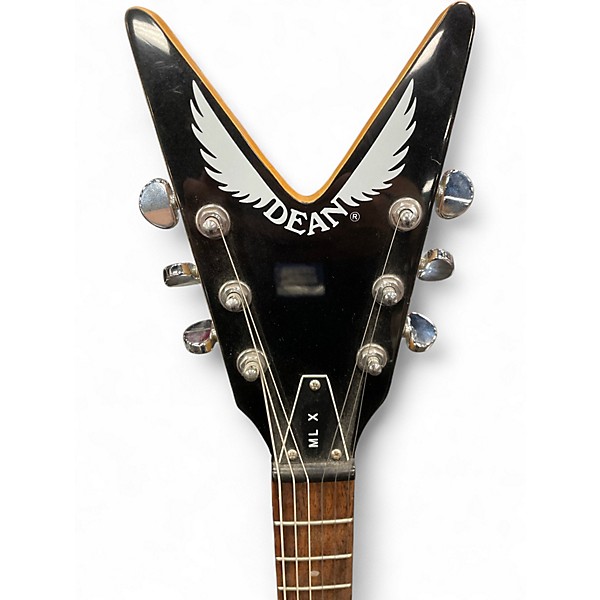 Used Dean ML X Black Solid Body Electric Guitar
