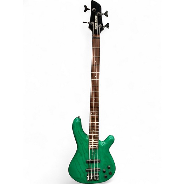 Used Fernandes GRAVITY IV Green Electric Bass Guitar