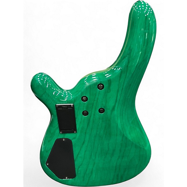 Used Fernandes GRAVITY IV Green Electric Bass Guitar