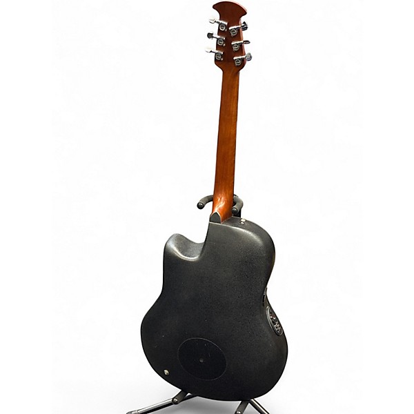 Used 2014 Ovation CE 44-5 Black Acoustic Electric Guitar