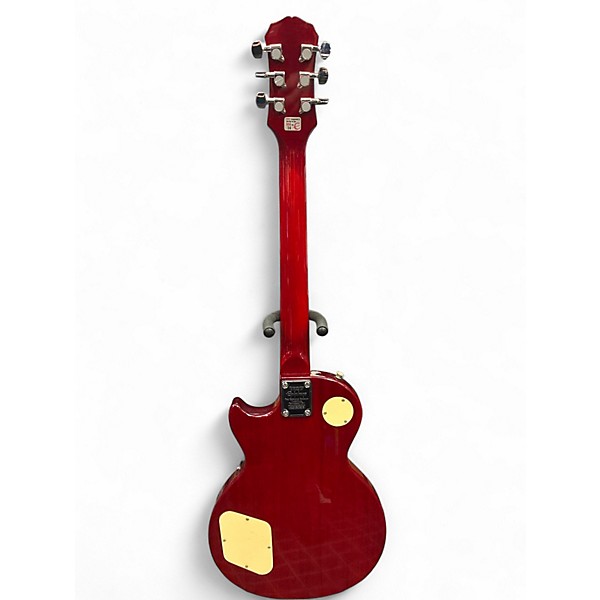 Used 2002 Epiphone Les Paul Standard Iced Tea Solid Body Electric Guitar