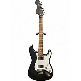 Used Squier Contemporary Stratocaster Black Solid Body Electric Guitar