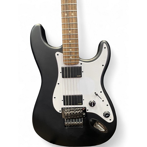 Used Squier Contemporary Stratocaster Black Solid Body Electric Guitar