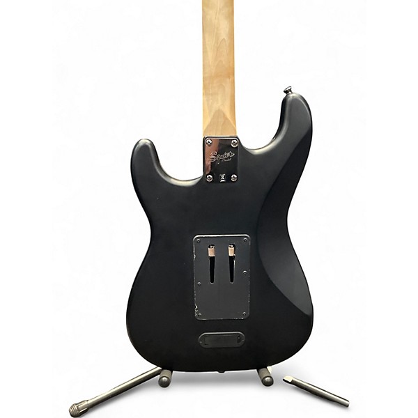 Used Squier Contemporary Stratocaster Black Solid Body Electric Guitar