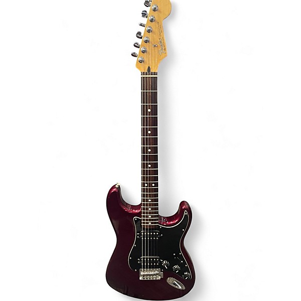 Used Fender Standard Stratocaster Midnight Wine Solid Body Electric Guitar