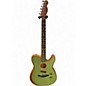 Used Fender American Acoustasonic Telecaster Surf Green Acoustic Electric Guitar thumbnail