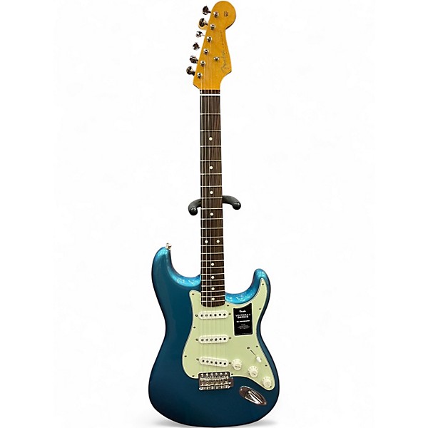 Used Fender vintera II Lake Placid Blue Solid Body Electric Guitar