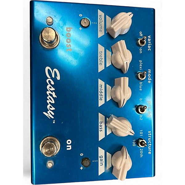 Used Bogner Ecstasy Blue Overdrive Effect Pedal