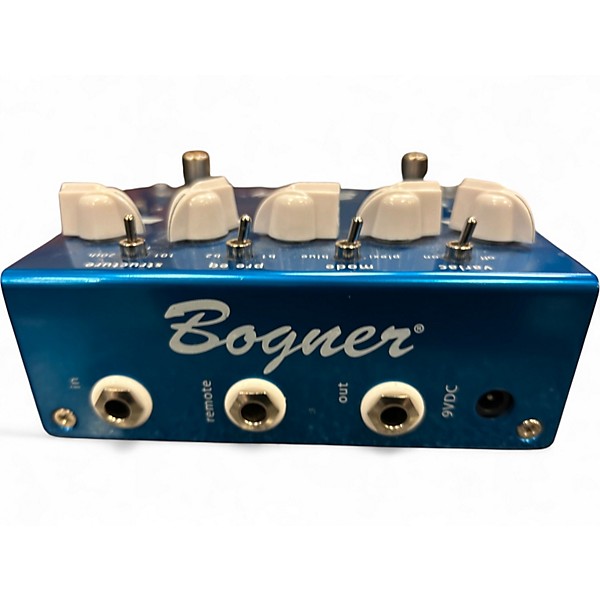 Used Bogner Ecstasy Blue Overdrive Effect Pedal