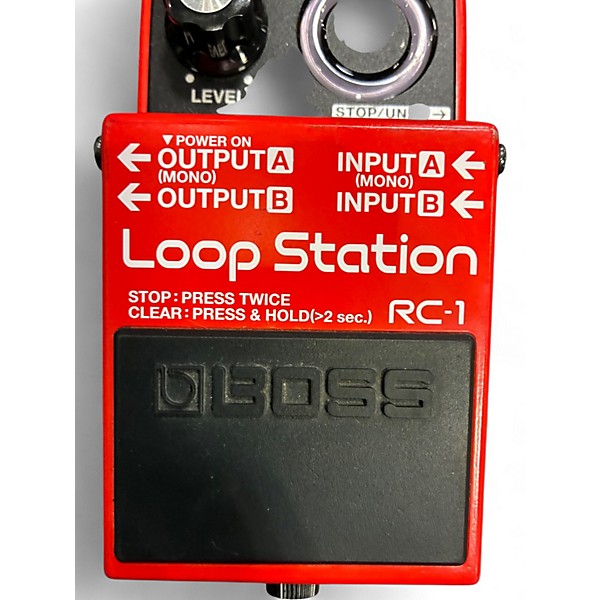 Used BOSS RC1 Loop Station Pedal
