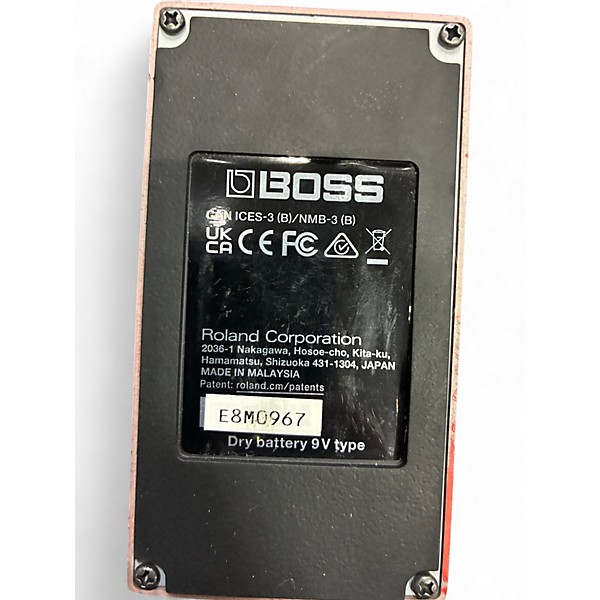 Used BOSS RC1 Loop Station Pedal