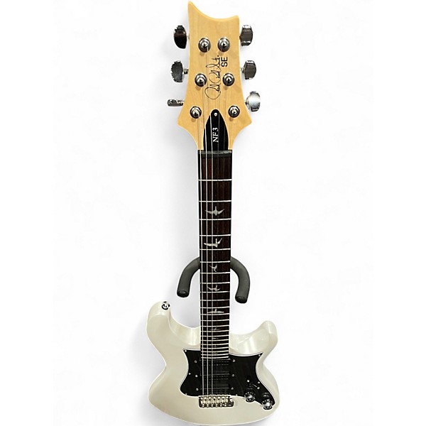 Used PRS SE NF3 White Solid Body Electric Guitar