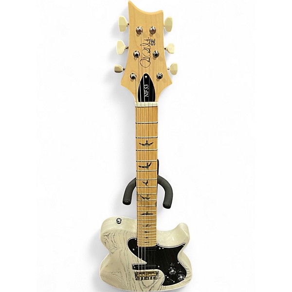 Used PRS SE NF53 White Solid Body Electric Guitar