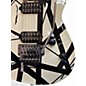 Used EVH Wolfgang Special B&W Striped MAPLE fretboard Black and White Solid Body Electric Guitar