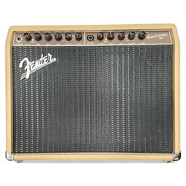 Used Fender Acoustasonic 90 90W Acoustic Guitar Combo Amp