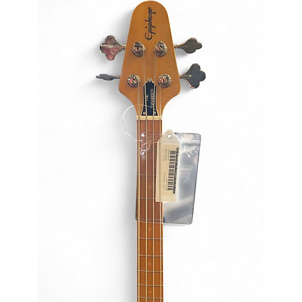 Used Epiphone The Grabber Natural Electric Bass Guitar