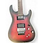 Used Schecter Guitar Research C1 FR Platinum Crimson Burst Solid Body Electric Guitar