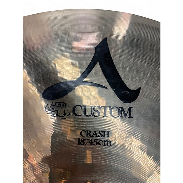 Used Zildjian 18in A Custom Crash Cymbal
