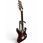 Used Schecter Guitar Research C1 Platinum FR S Red Solid Body Electric Guitar