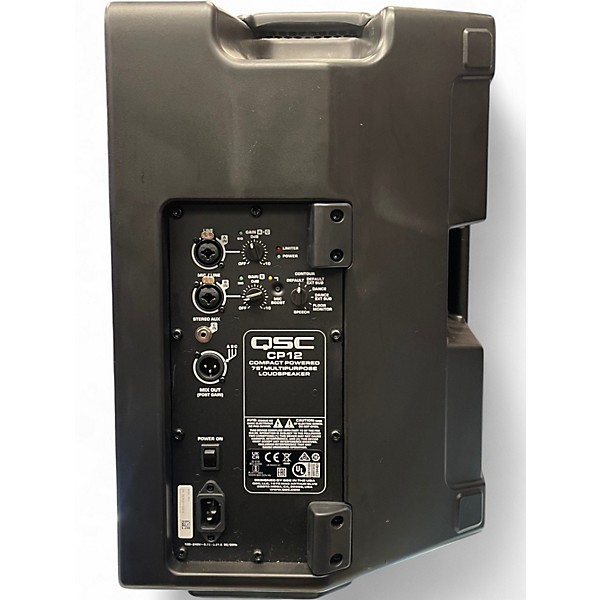 Used QSC CP12 Powered Speaker
