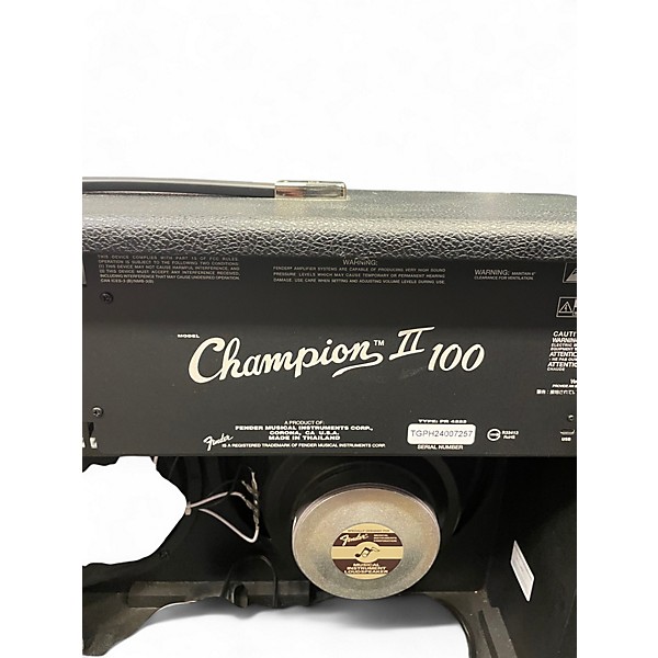Used Fender Champion II 100 Guitar Combo Amp