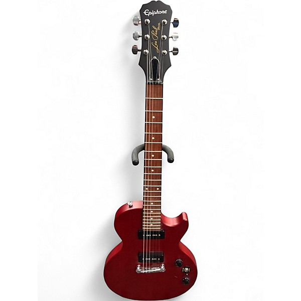 Used Epiphone Les Paul Special P90S Satin Red Solid Body Electric Guitar