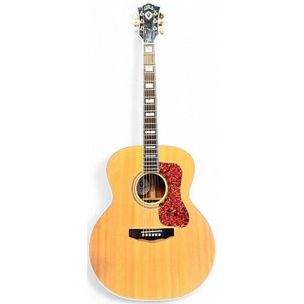 Used 2000s Guild F50R JUMBO Natural Acoustic Electric Guitar