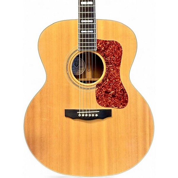 Used 2000s Guild F50R JUMBO Natural Acoustic Electric Guitar