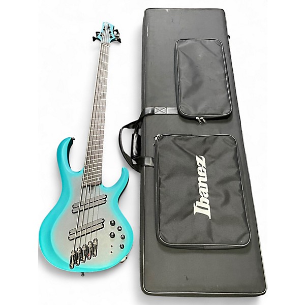 Used Ibanez BTB1605 CERULEN AURA BURST MATTE Electric Bass Guitar