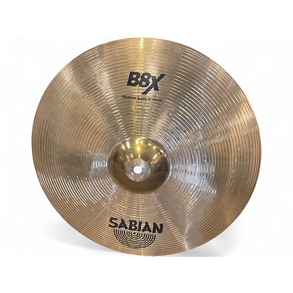 Used SABIAN 16in B8X Medium Crash Cymbal