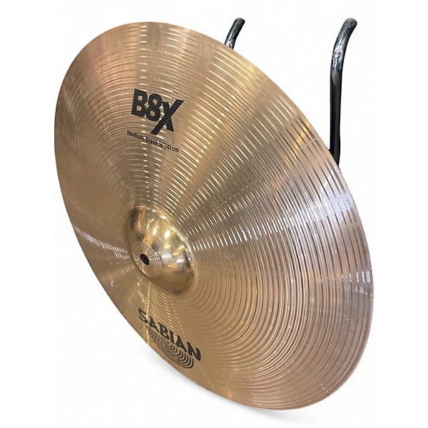 Used SABIAN 16in B8X Medium Crash Cymbal