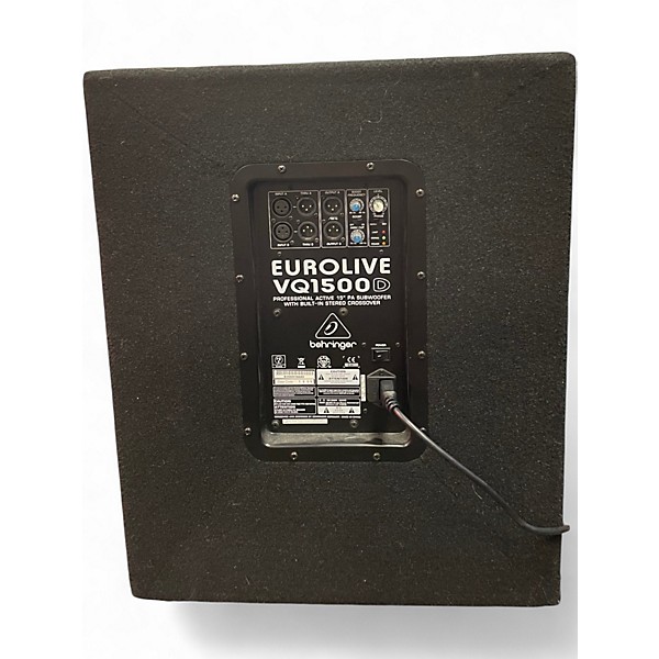 Used Behringer EUROLIVE VQ1500D Powered Subwoofer