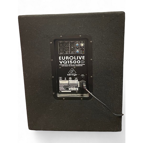 Used Behringer EUROLIVE VQ1500D Powered Subwoofer