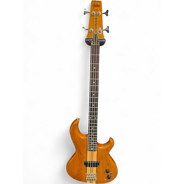 Used Aria Pro II Vintage Natural Electric Bass Guitar