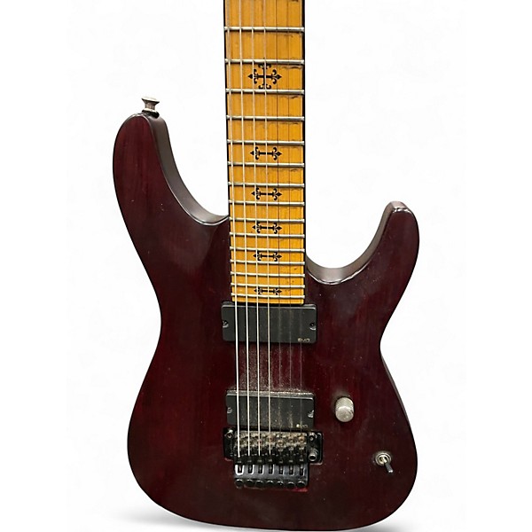 Used Schecter Guitar Research Jeff Loomis Signature Floyd Rose Mahogany Solid Body Electric Guitar