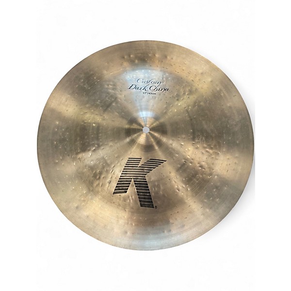 Used Zildjian 17in K Custom Dark China Cymbal