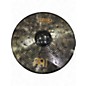 Used MEINL 22in CLASSIC CUSTOM DARK CRASH RIDE Cymbal