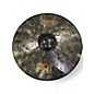 Used MEINL 22in CLASSIC CUSTOM DARK CRASH RIDE Cymbal