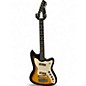 Vintage 1960s Harmony Bobcat Sunburst Solid Body Electric Guitar thumbnail
