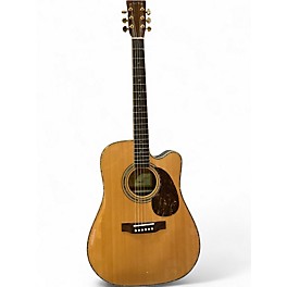 Used Zager ZAD-900CE/AURA/N Natural Acoustic Electric Guitar