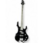 Used Glarry BURNING FIRE BASS BLACK Electric Bass Guitar thumbnail