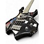 Used Glarry BURNING FIRE BASS BLACK Electric Bass Guitar