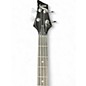 Used Glarry BURNING FIRE BASS BLACK Electric Bass Guitar