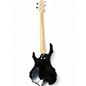 Used Glarry BURNING FIRE BASS BLACK Electric Bass Guitar