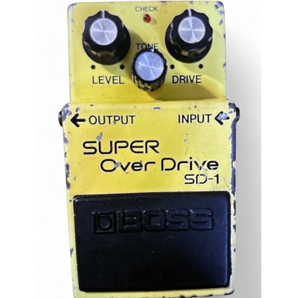 Used BOSS SD-1 BLACK LABEL Effect Pedal