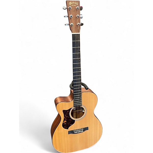Used Martin OMCPA4 Natural Acoustic Electric Guitar