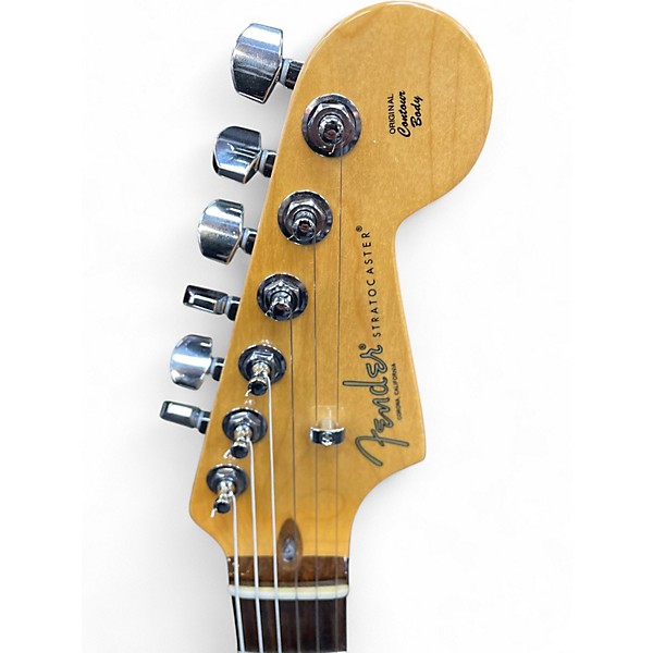Used Fender American Professional II Stratocaster Miami blue Solid Body Electric Guitar