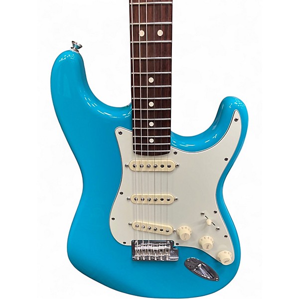 Used Fender American Professional II Stratocaster Miami blue Solid Body Electric Guitar